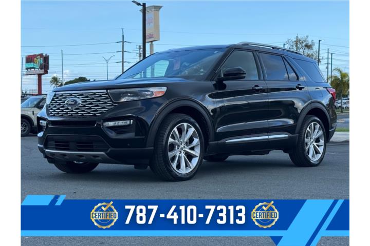 FORD EXPLORER PLATINUM 4WD 2022 /POCO MILLAJE