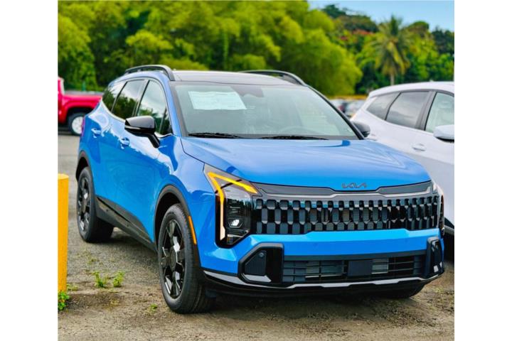 2026 KIA SPORTAGE X-LINE AWD NEBULAR BLUE