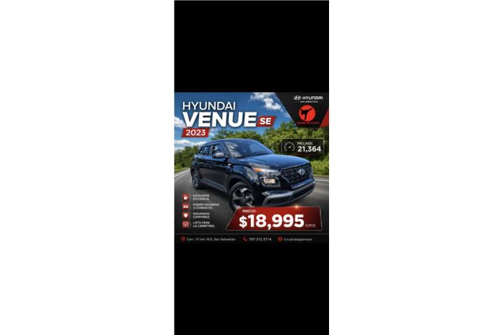 Venue SE 2023 negro