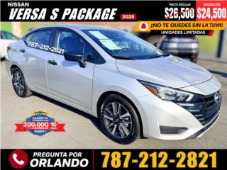 Nissan Puerto Rico Nissan Versa S Package 2025 / Liquidaci�n 