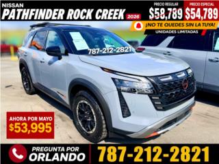 Nissan Pathfinder Rock Creek 2026, Nissan Puerto Rico