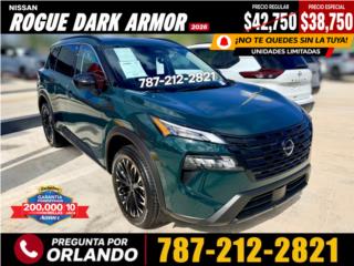 Nissan Rogue Dark Armor 2026 / Desde 3.99% AP, Nissan Puerto Rico
