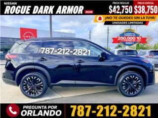 Nissan Rogue Dark Armor 2026 / Desde 3.99% AP, Nissan Puerto Rico