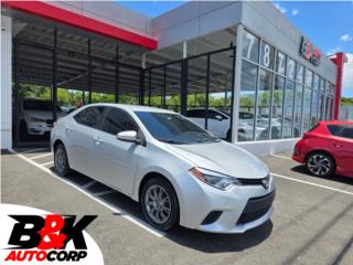 TOYOTA COROLLA LE EN LIQUIDACION PRECIO REAL , Toyota Puerto Rico