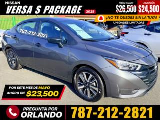 Nissan Puerto Rico Nissan Versa S Package 2025 / Liquidaci�n 