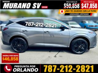 Nissan Puerto Rico Nissan Murano SV AWD 2026 | 787-212-2821