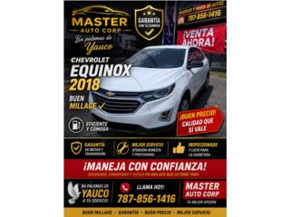 Chevrolet Equinox 2018 Aut a/c 15,995, Chevrolet Puerto Rico