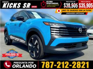 Nissan Kicks SR 2026 / Desde 3.99% APR, Nissan Puerto Rico
