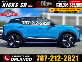 Nissan Kicks SR 2026 / Desde 3.99% APR, Nissan Puerto Rico