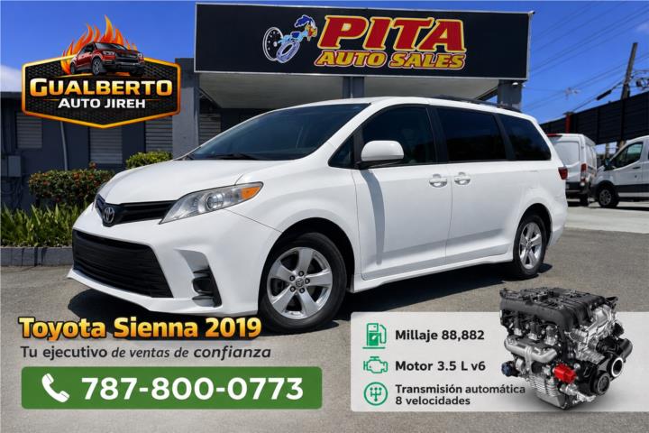 Toyota sienna 2019( un solo dueño)