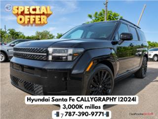 HYUNDAI SANTA FE CALLYGRAPHY |2024| 3K MILLAS, Hyundai Puerto Rico