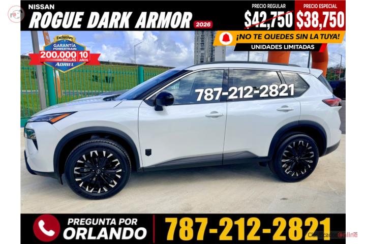 Nissan Rogue Dark Armor 2026 Desde 2.99% APR