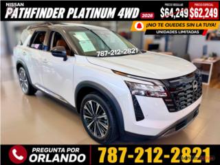 Nissan Puerto Rico Nissan Pathfinder Platinum 4WD 2026 