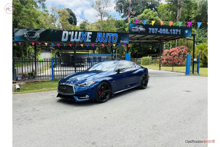 INFINITI Q60S ALPHA RED 2018