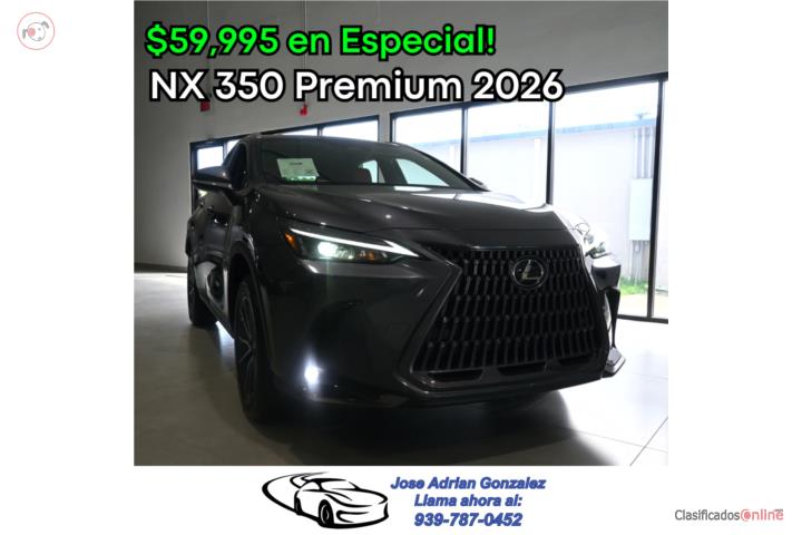 Lexus NX 350 Premium en venta!