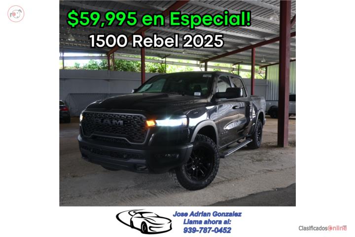 Ram Rebel 1500 2025 como nueva!