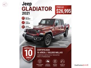 Jeep, Gladiator 2021 Puerto Rico Jeep, Gladiator 2021