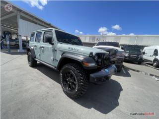 Jeep Puerto Rico 2023 JEEP WRANGLER WILLYS 4XE PLUG-IN HYBRID 