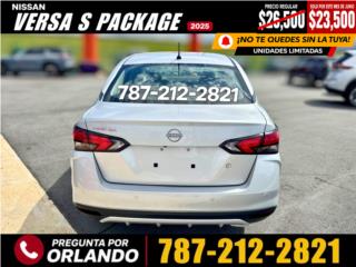 Nissan Puerto Rico Nissan Versa S Package 2025 / Liquidaci�n 