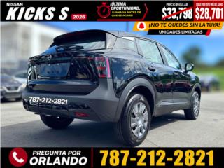 Nissan Puerto Rico Nissan Kicks S 2026 / Desde 3.99% APR
