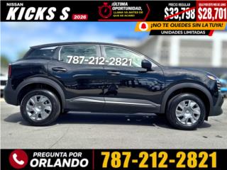 Nissan Puerto Rico Nissan Kicks S 2026 / Desde 3.99% APR