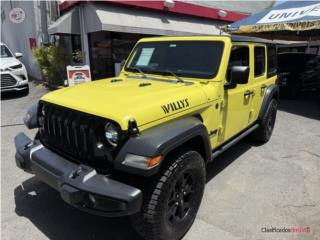 JEEP WRANGLER SPORT WILLYS 2023, Jeep Puerto Rico