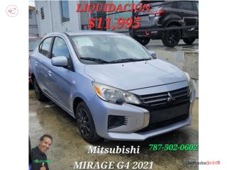 Mitsubishi MIRAGE G4 2021 IMPECABLE !!! *JJR, Mitsubishi Puerto Rico