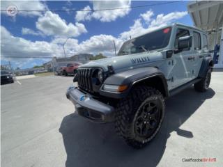 2023 JEEP WRANGLER WILLYS 4XE PLUG-IN HYBRID , Jeep Puerto Rico
