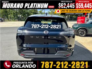 Nissan Puerto Rico Nissan Murano Platinum AWD 2026  787-212-2821