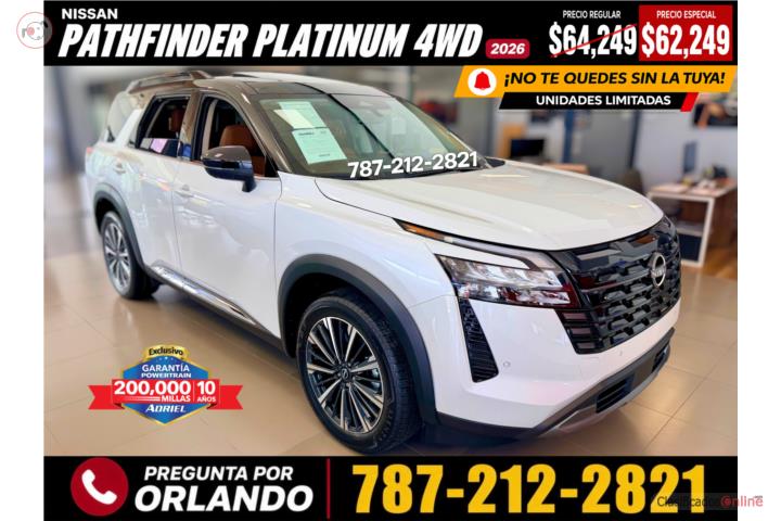 Nissan Pathfinder Platinum 4WD 2026