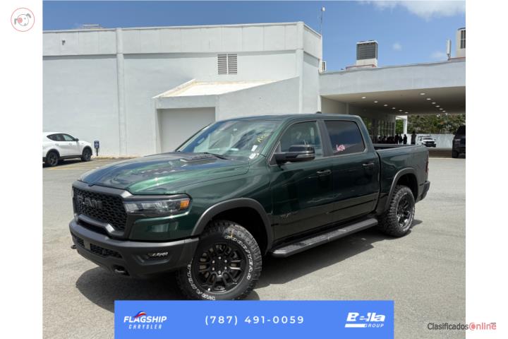 RAM 1500 REBEL 4x4 2026 SERRANO GREEN