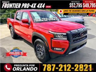 Nissan Frontier Pro-4X 4X4 2026, Nissan Puerto Rico