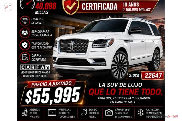 LINCOLN NAVIGATOR 55995