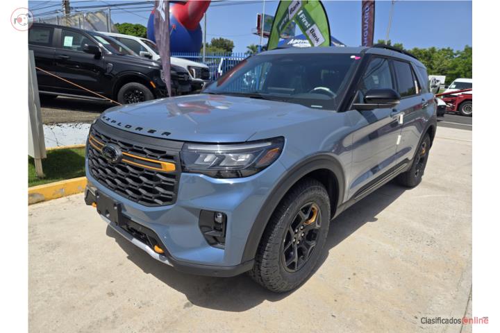 Ford Explorer 2026 Tremor VaporBlue