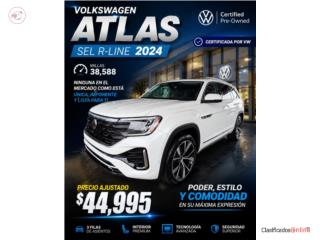 VOLKSWAGWN ATLAS SEL R LINE 44995, Volkswagen Puerto Rico