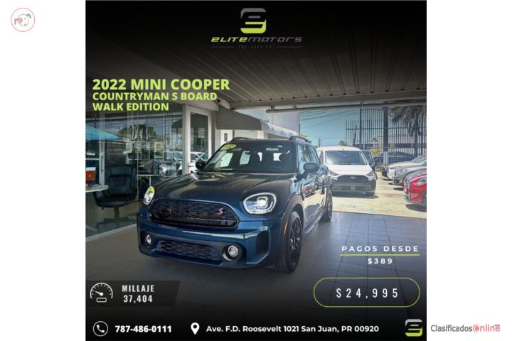 2022 MINI COOPER COUNTRYMAN S BOARD WALK EDIT