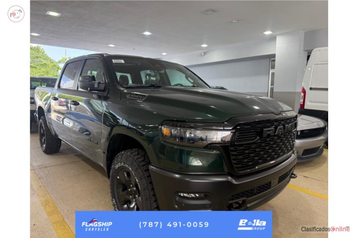 RAM 1500 WARLOCK 4x4 2026 SERRANO GREEN