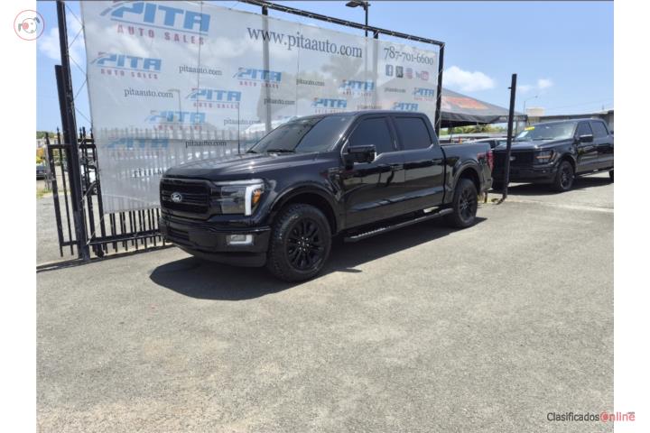 Ford F150 Lariat 2024 Panoramica V8 Blackedit