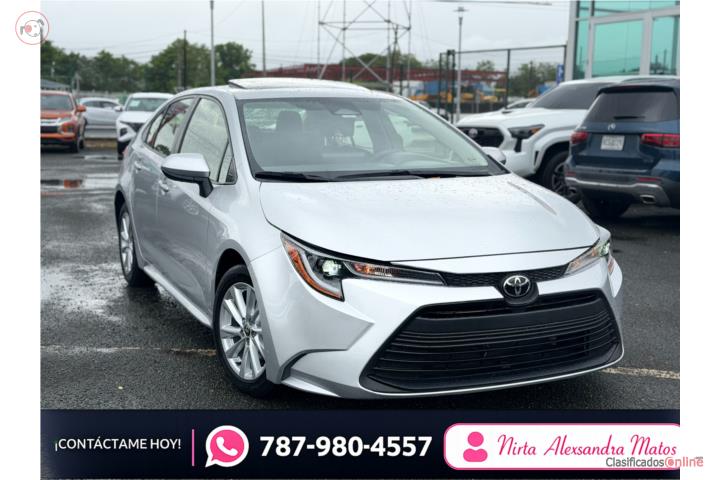 TOYOTA COROLLA LE W/SUNROOF 2024**DE SHOWROOM