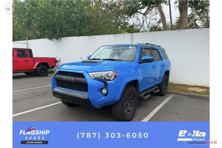 2019 TOYOTA 4RUNNER TRD PRO SOLO 21K MILLAS
