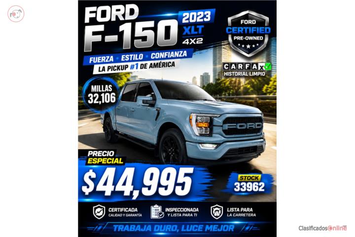 FORD F150 XLT 4X2 44995