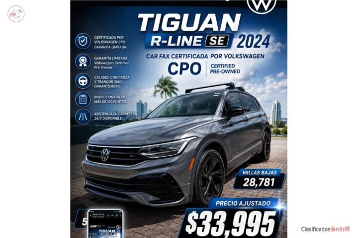 VOLKSWAGEN TIGUAN SE R LINE 33995