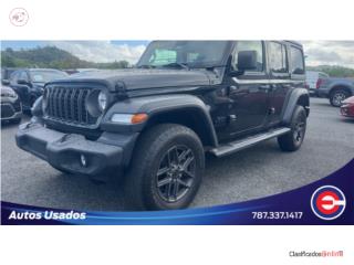 JEEP WRANGLER SPORT S 4D 4x4 2024 NEGRO