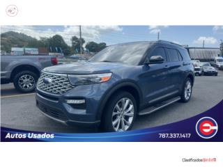 FORD EXPLORER PLATINUM 4D SUV 4WD 2021
