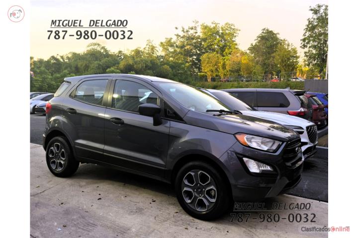 Ecosport 2020 52k millas. $7,995