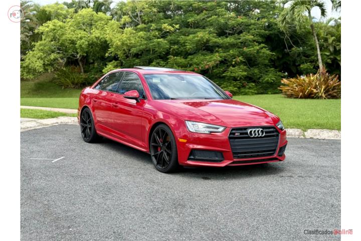 AUDI S4 2018 69K MILLAS ROJO