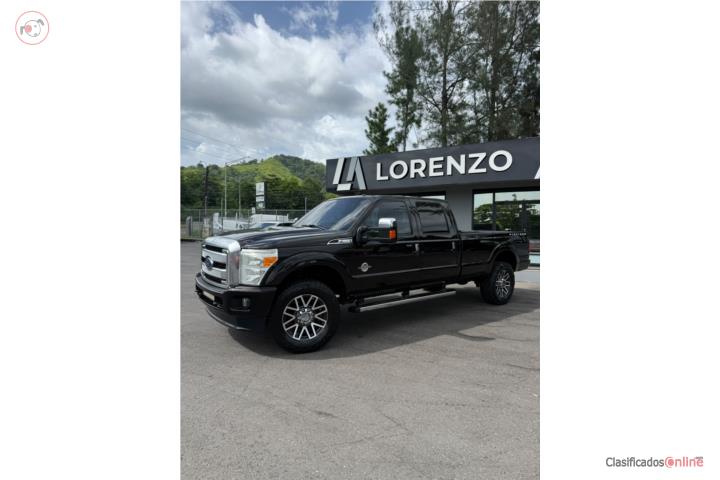 FORD F350 2014 PLATINUM 4X4 TURBO DIESEL