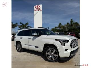 Toyota Sequoia Capstone 2026 nueva , Toyota Puerto Rico