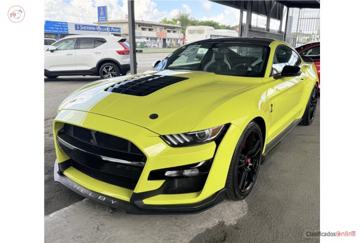 SHELBY GT500 RECARO-PACKAGE GRABBER YELLOW